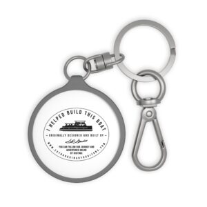 Extraordinary Horizons - I Helped Build This Boat, Keyring Tag